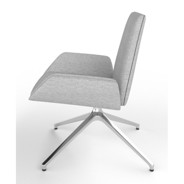 Reflect Lounge Chair With Pyramid Base